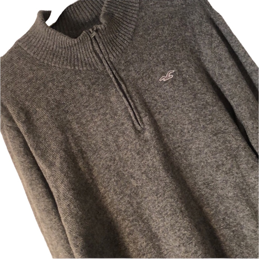 Men’s fall casual Hollister Y2k sweater pullover shirt